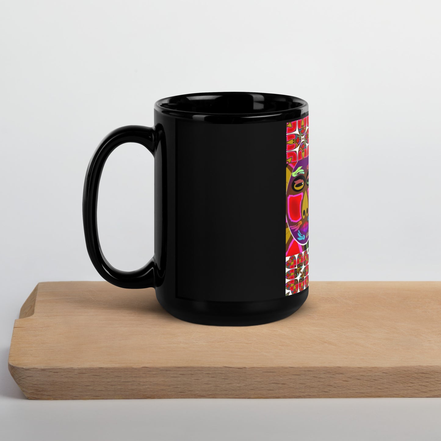 Black Glossy Mug