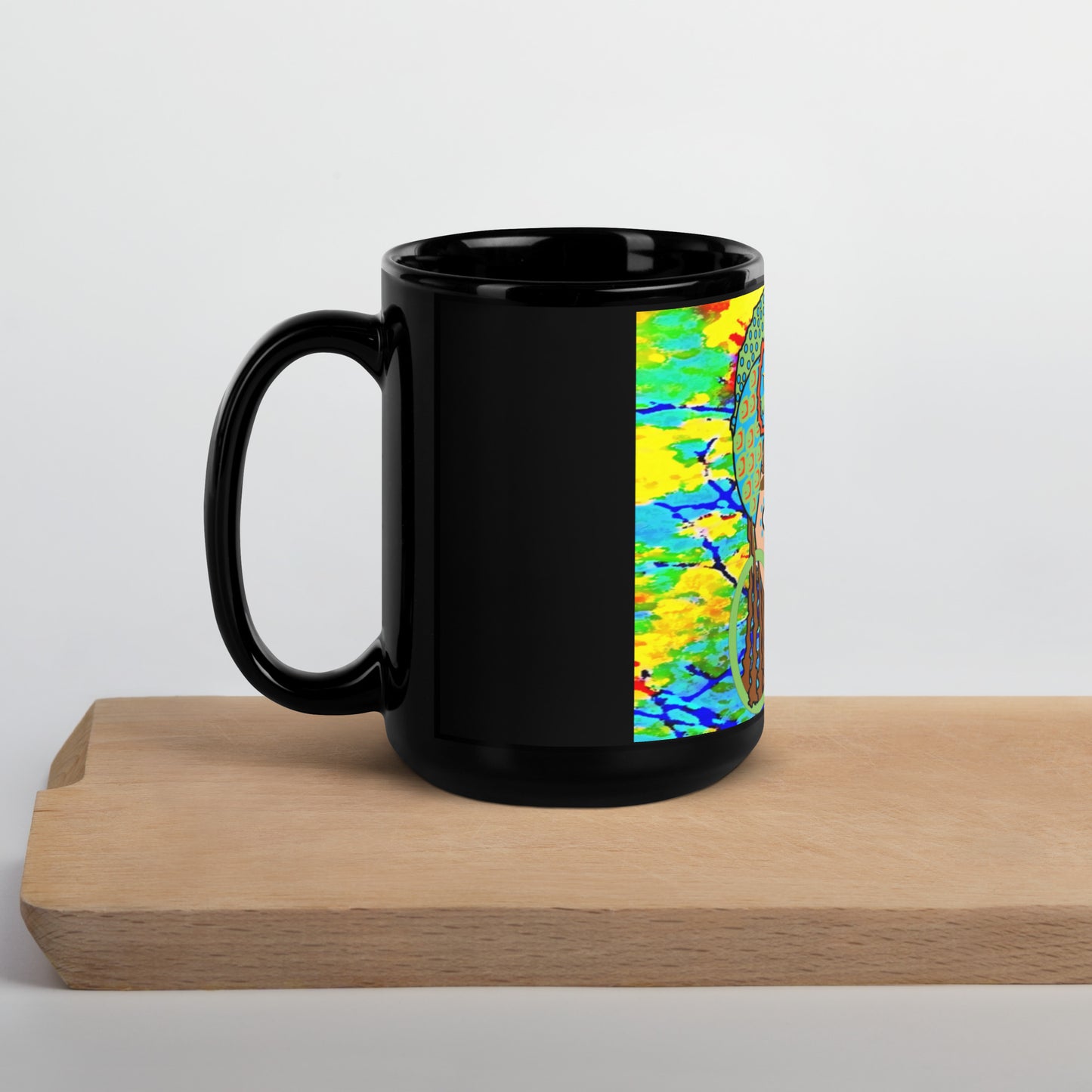 Black Glossy Mug