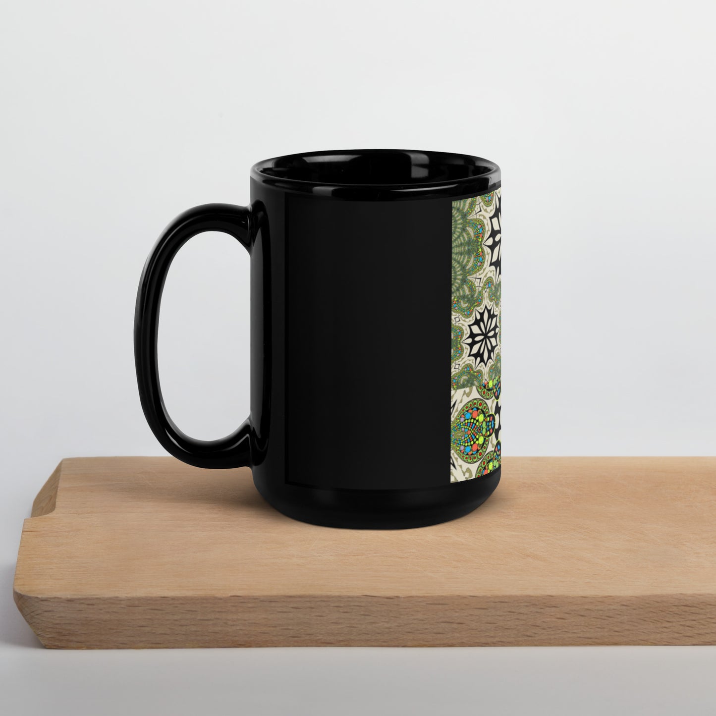 Black Glossy Mug