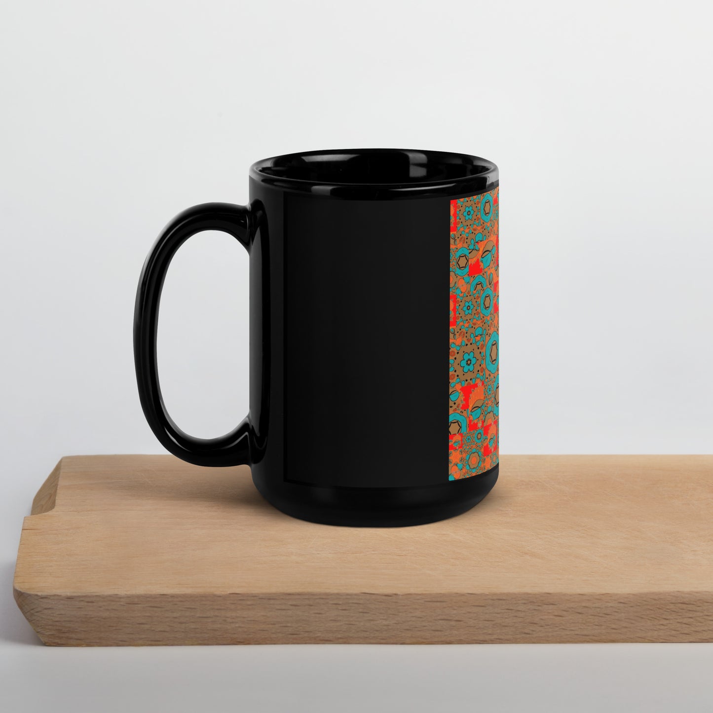 Black Glossy Mug