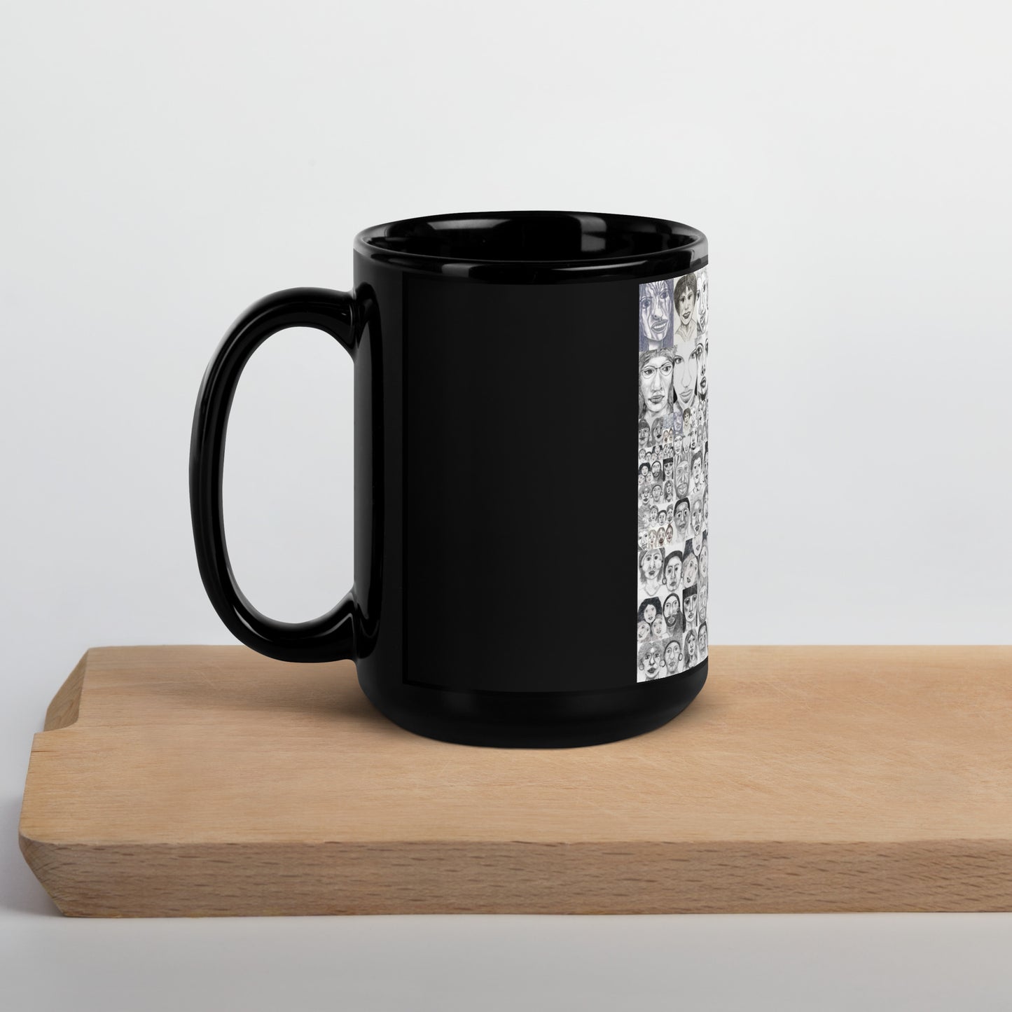 Black Glossy Mug