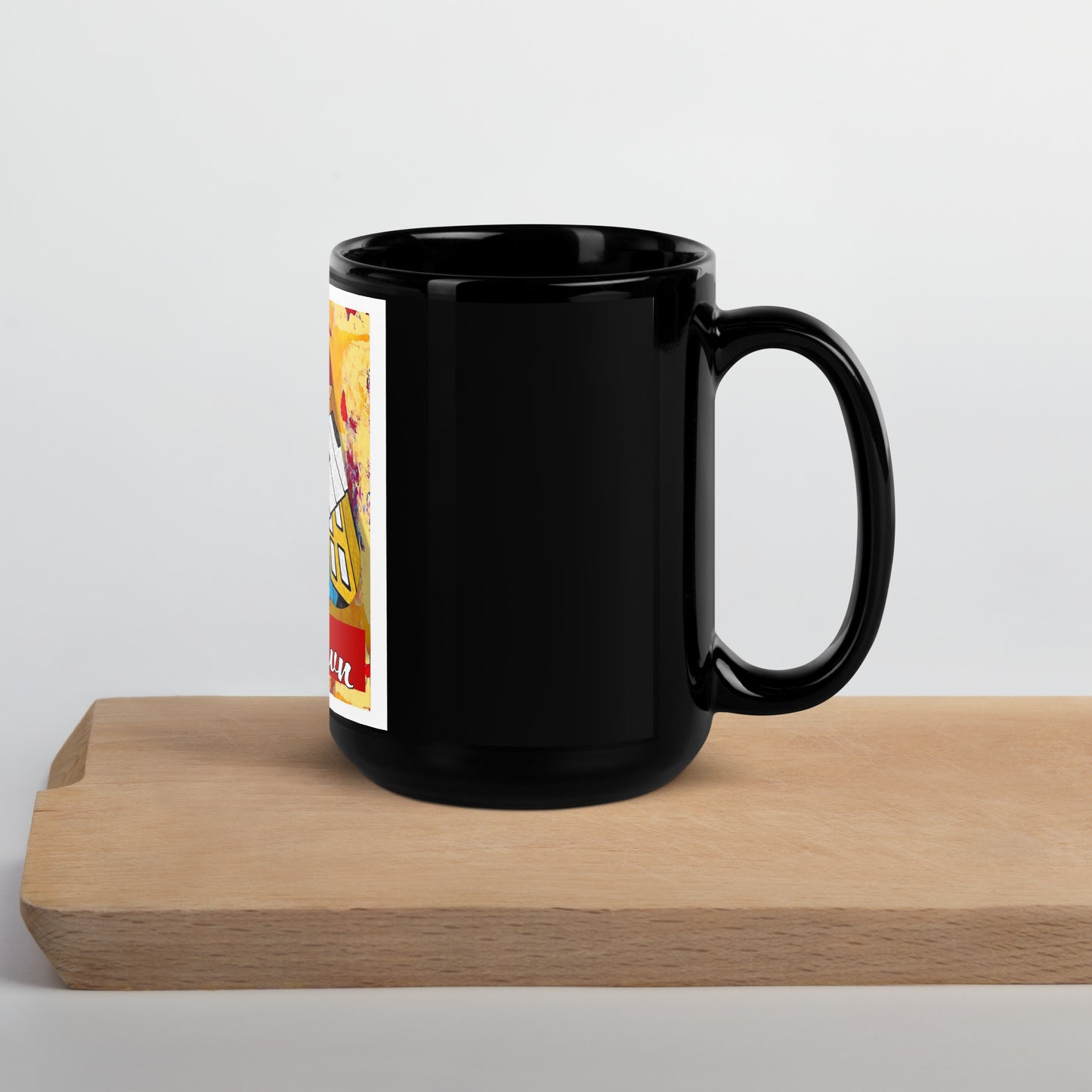 Sample Black Glossy Mug