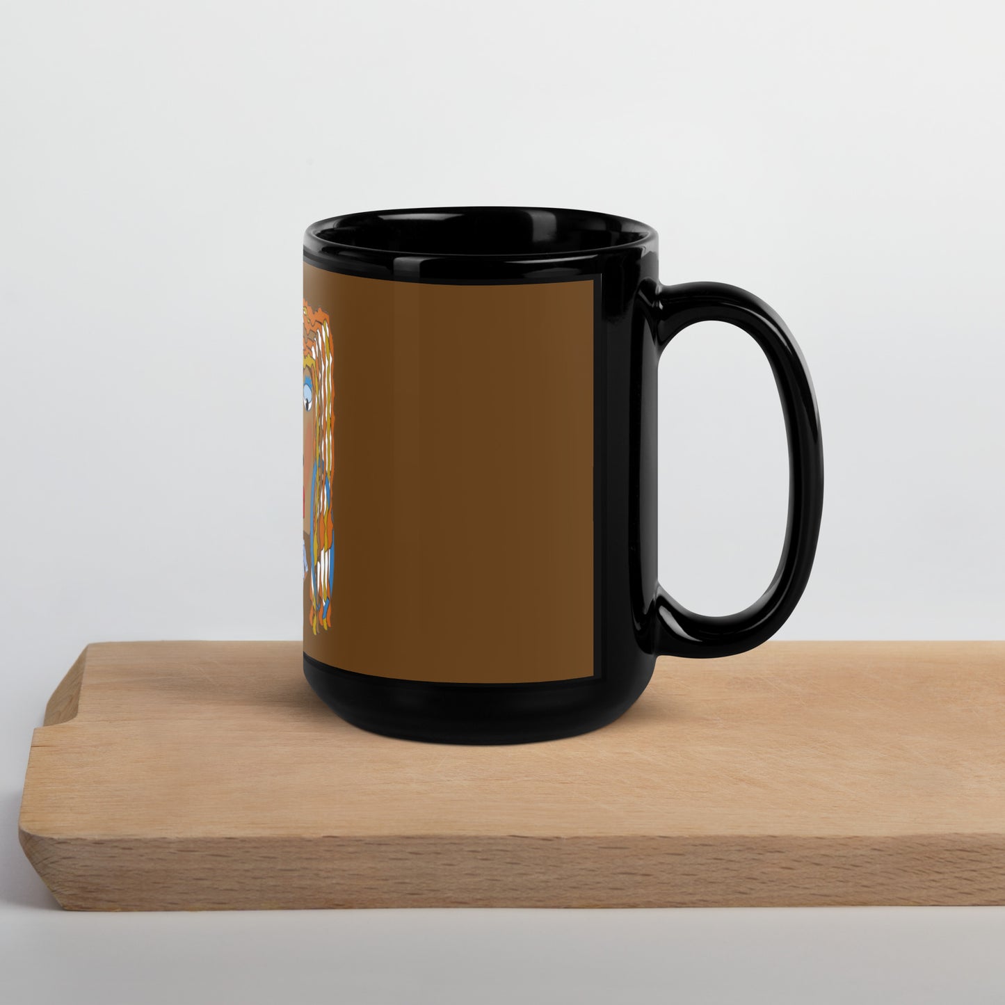 Black Glossy Mug