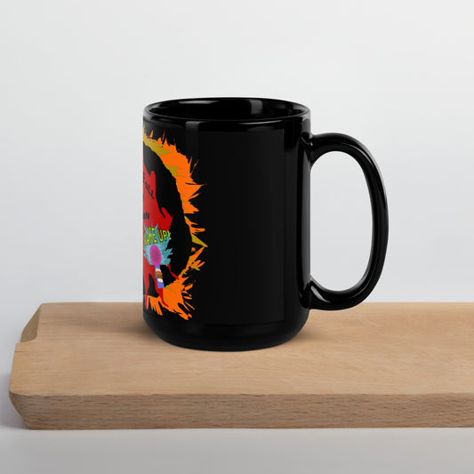 Black Glossy Mug