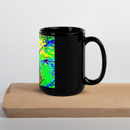 Black Glossy Mug