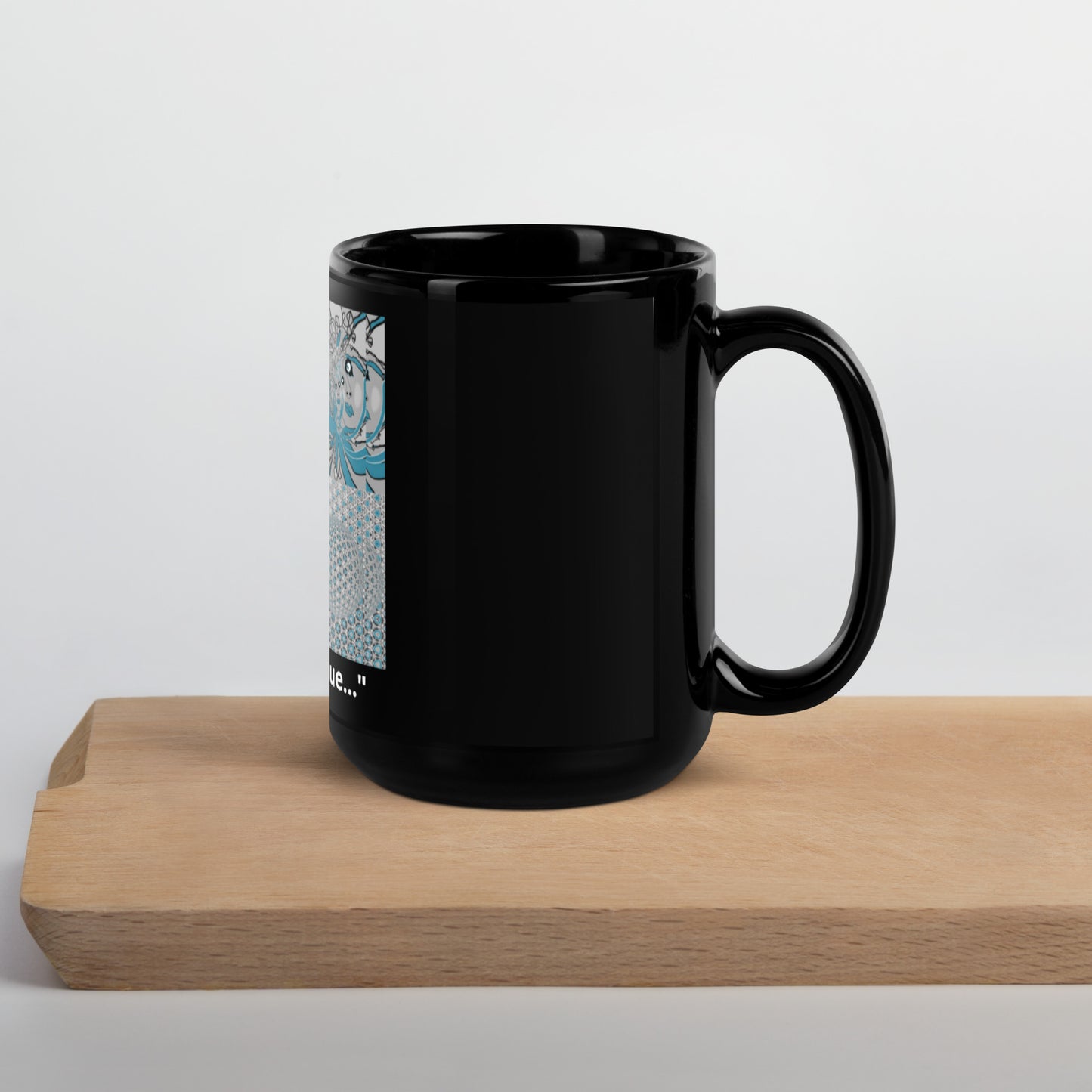 Black Glossy Mug