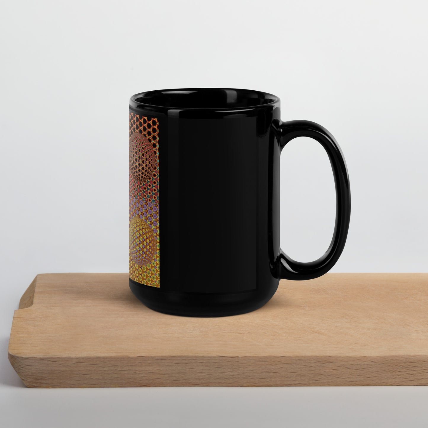 Black Glossy Mug