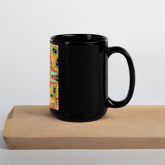 Black Glossy Mug