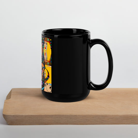 Black Glossy Mug