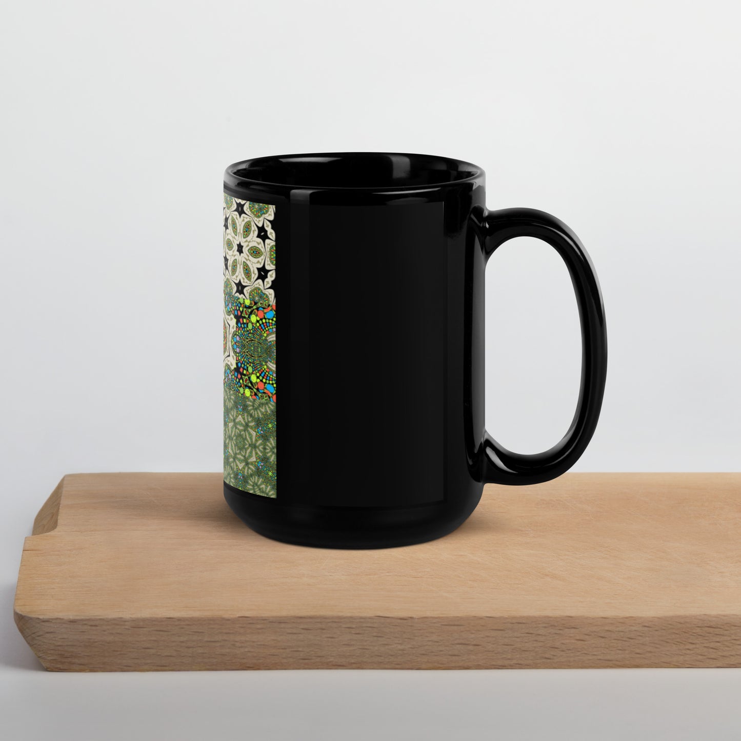 Black Glossy Mug