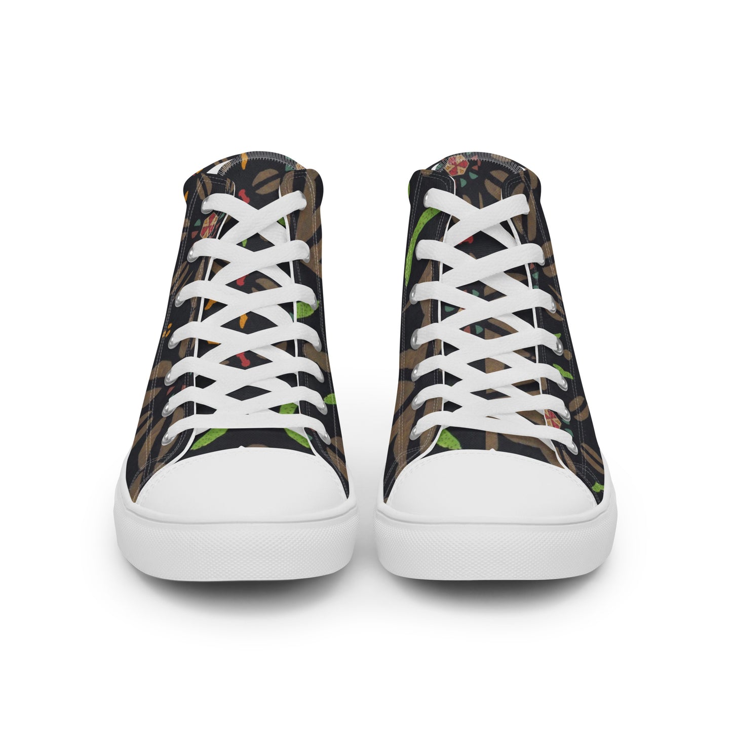 Men’s high top canvas shoes