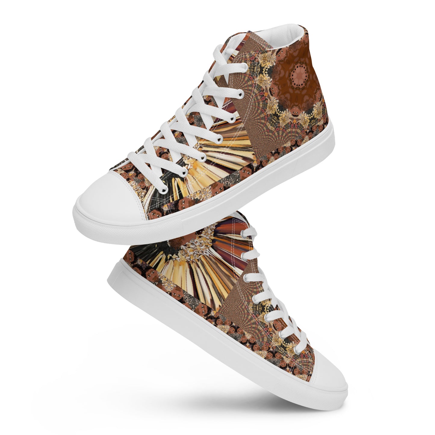 Men’s high top canvas shoes