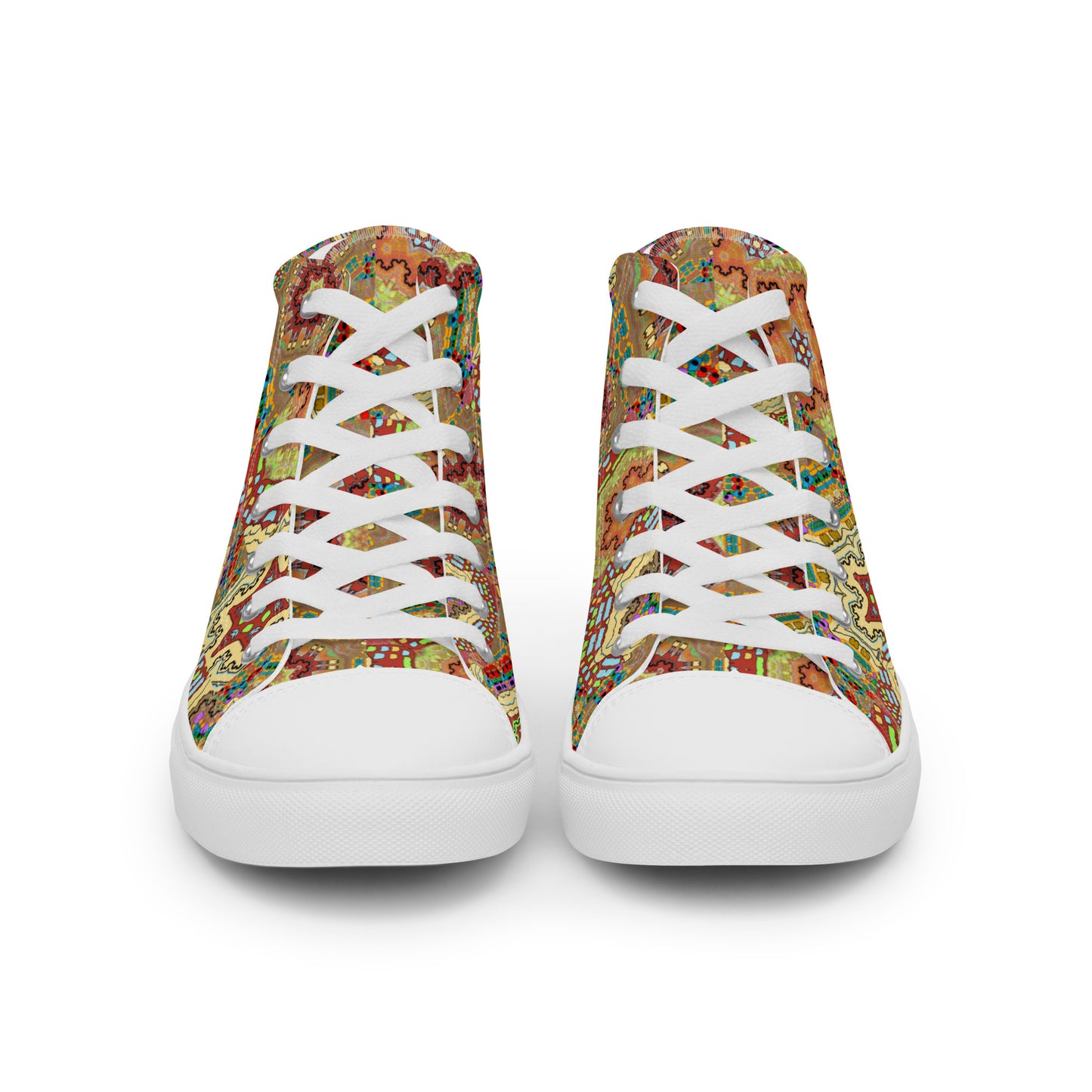 Men’s high top canvas shoes