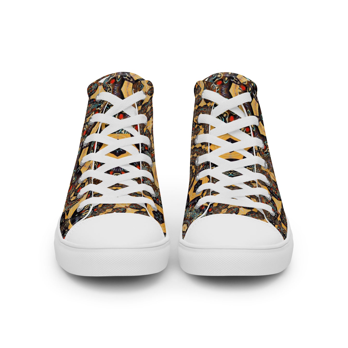 Men’s high top canvas shoes