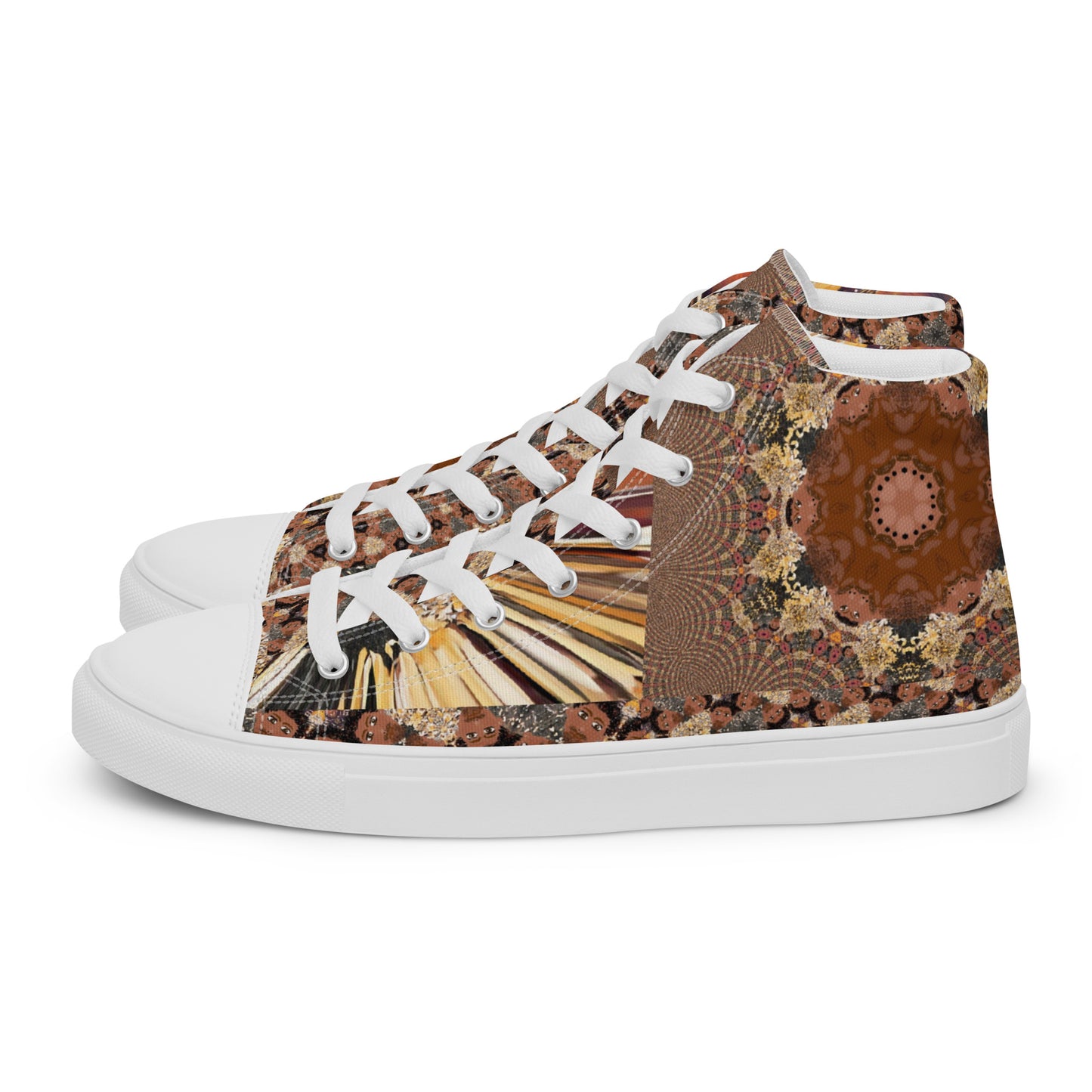 Men’s high top canvas shoes