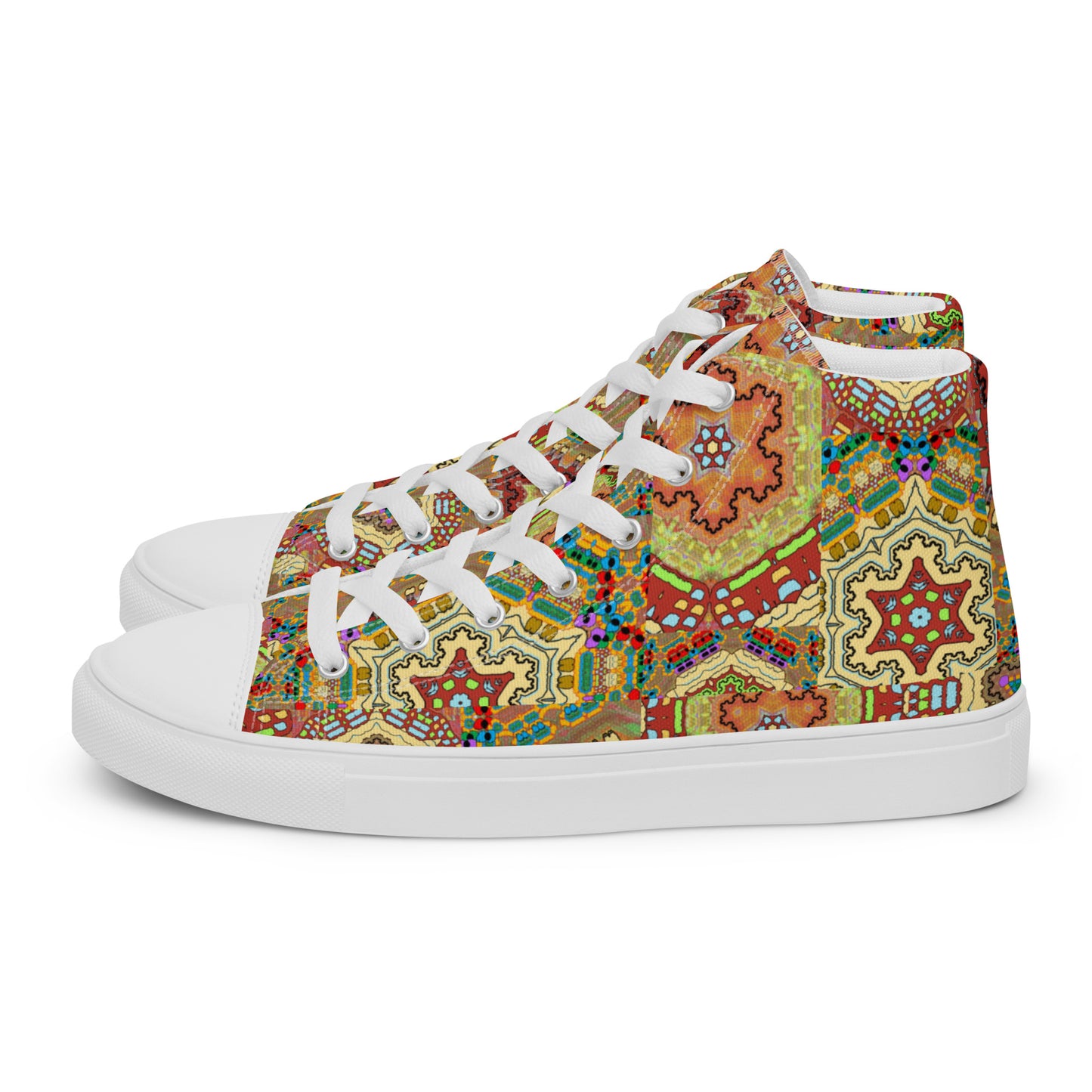 Men’s high top canvas shoes