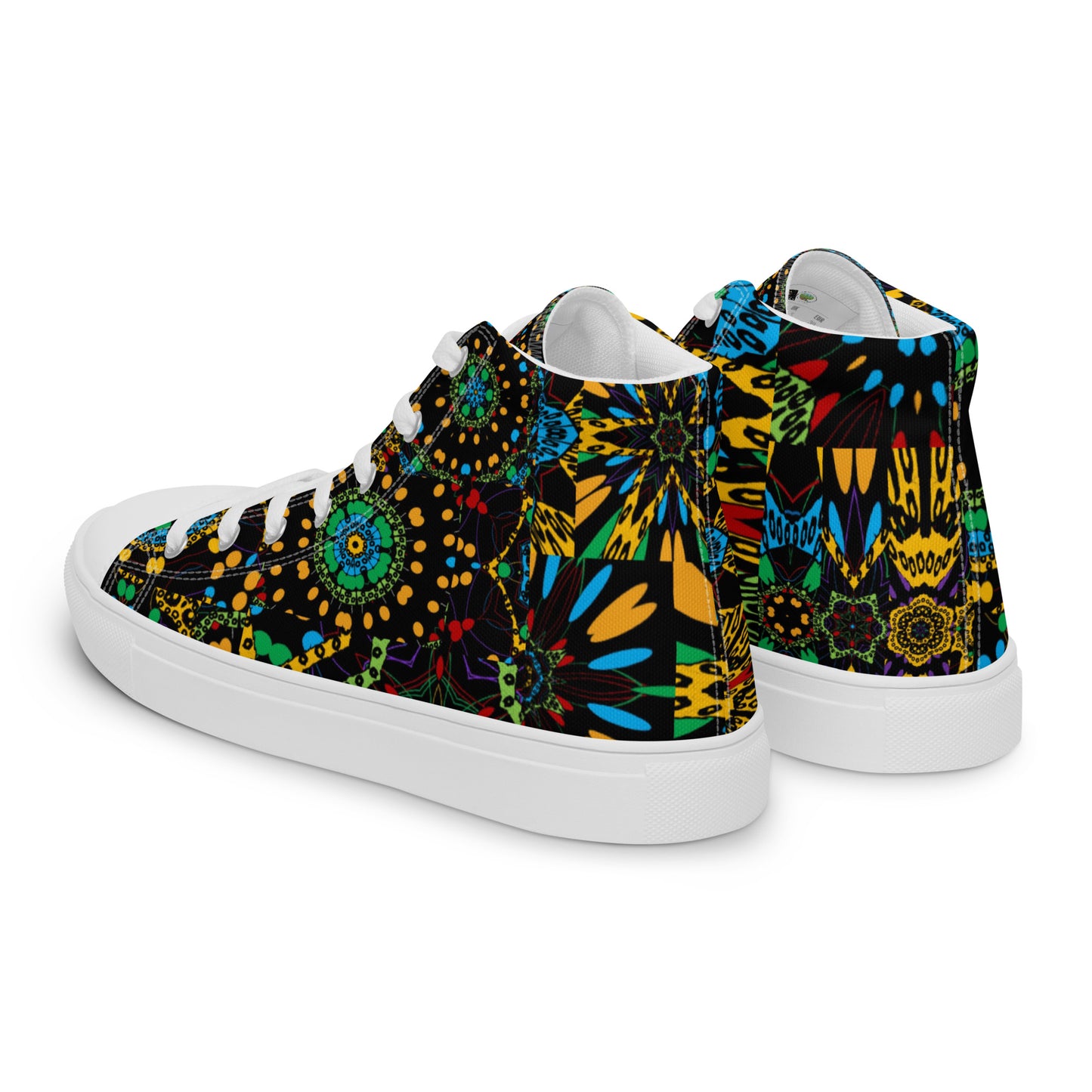 Men’s high top canvas shoes