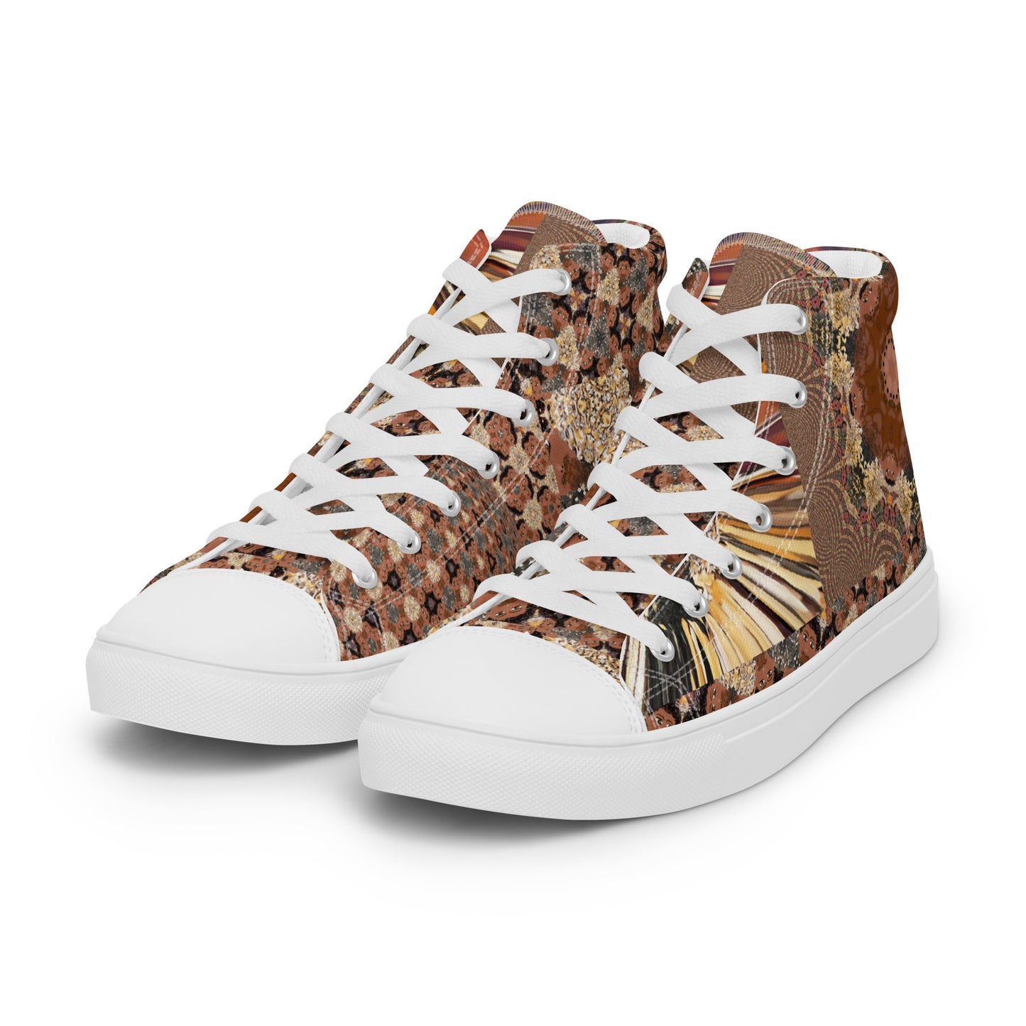 Men’s high top canvas shoes