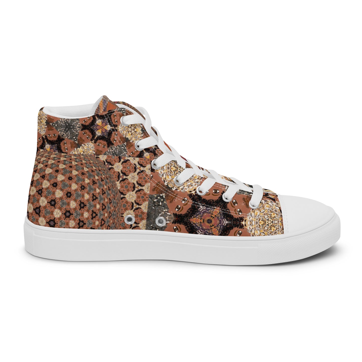 Men’s high top canvas shoes