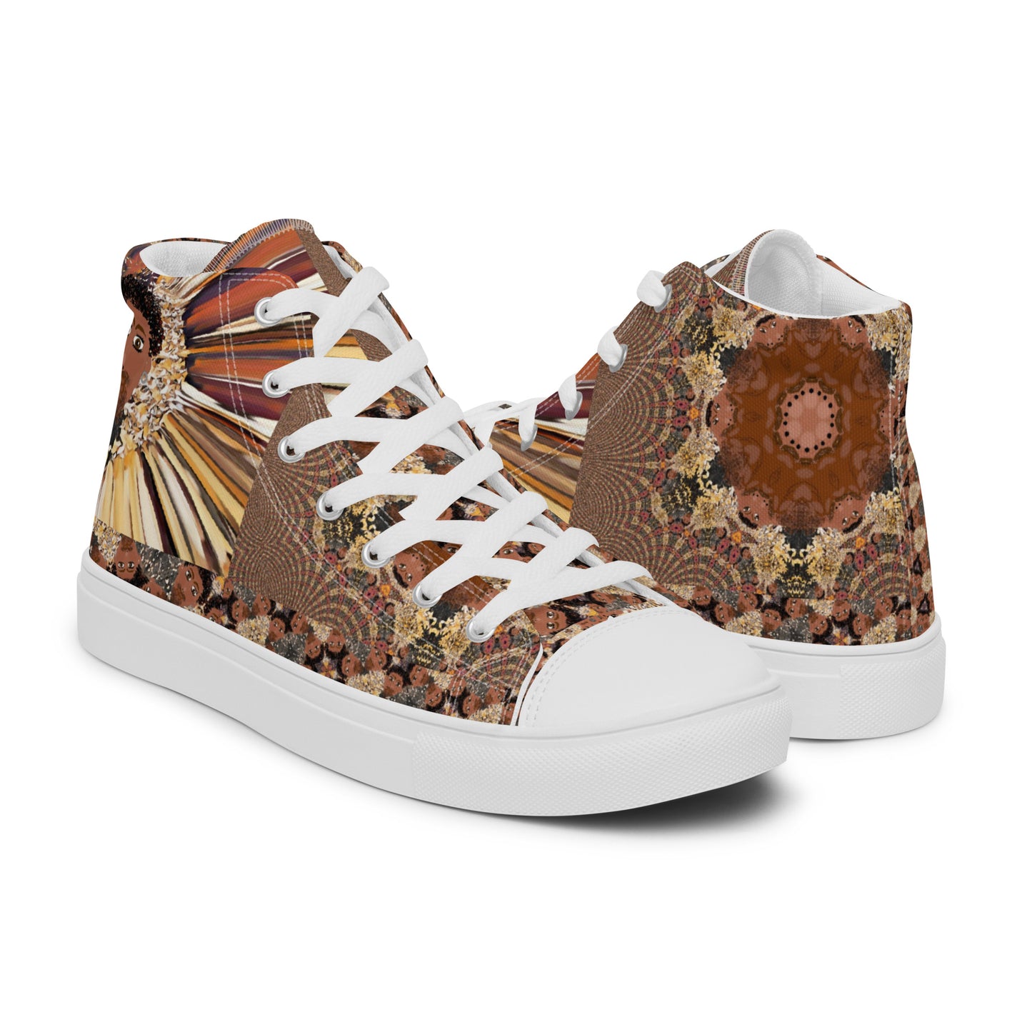 Men’s high top canvas shoes