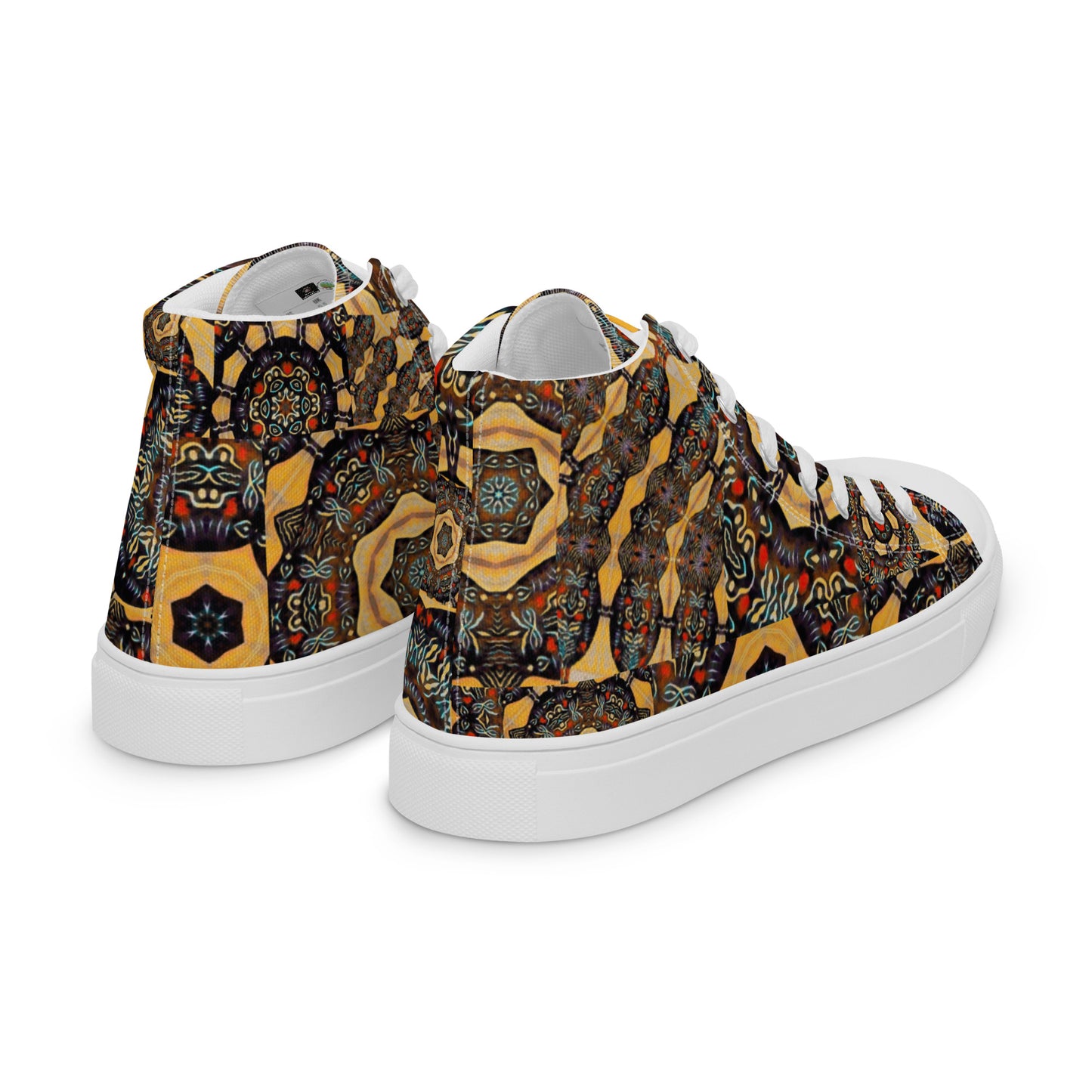 Men’s high top canvas shoes