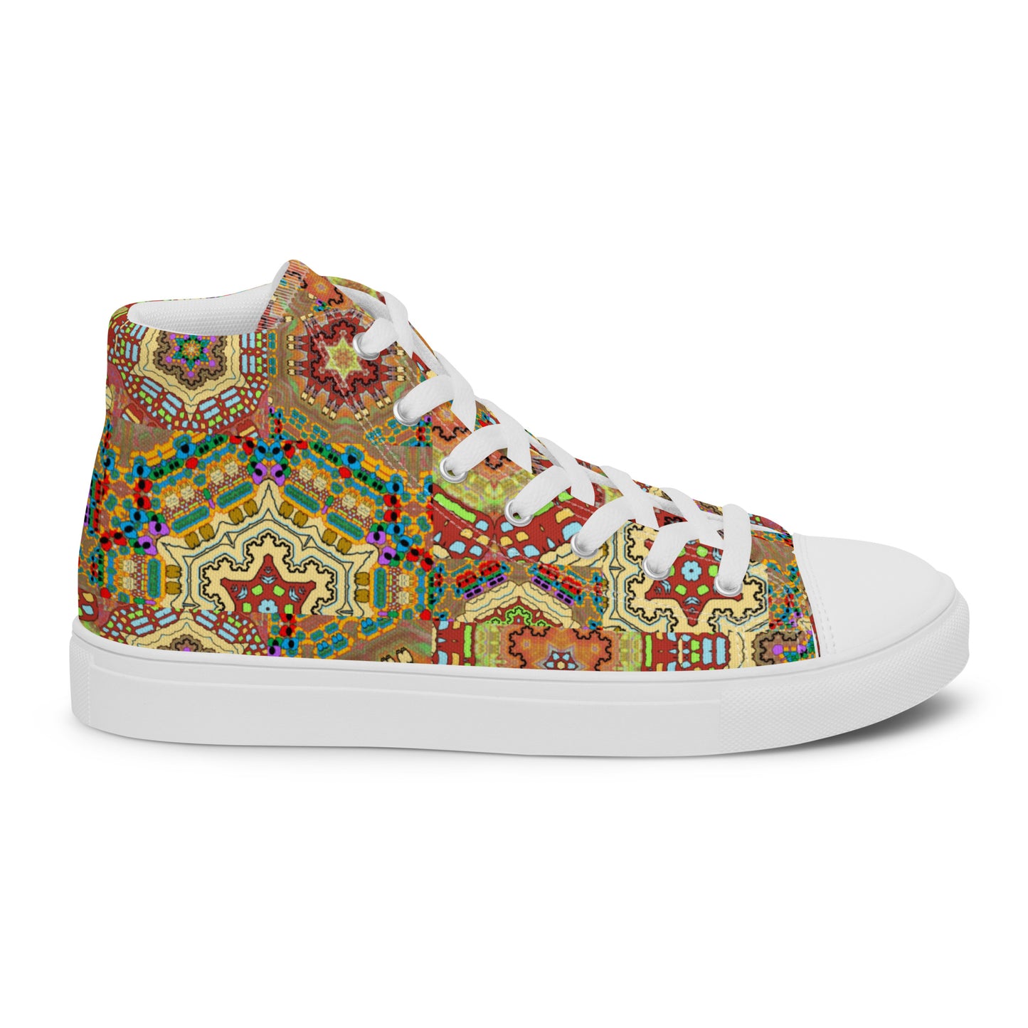 Men’s high top canvas shoes