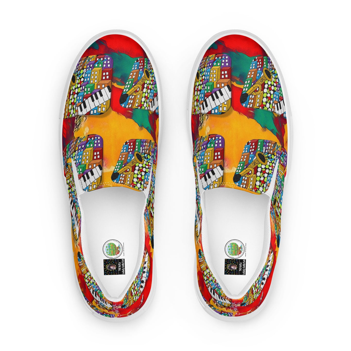 Sample Men’s slip-on canvas shoes