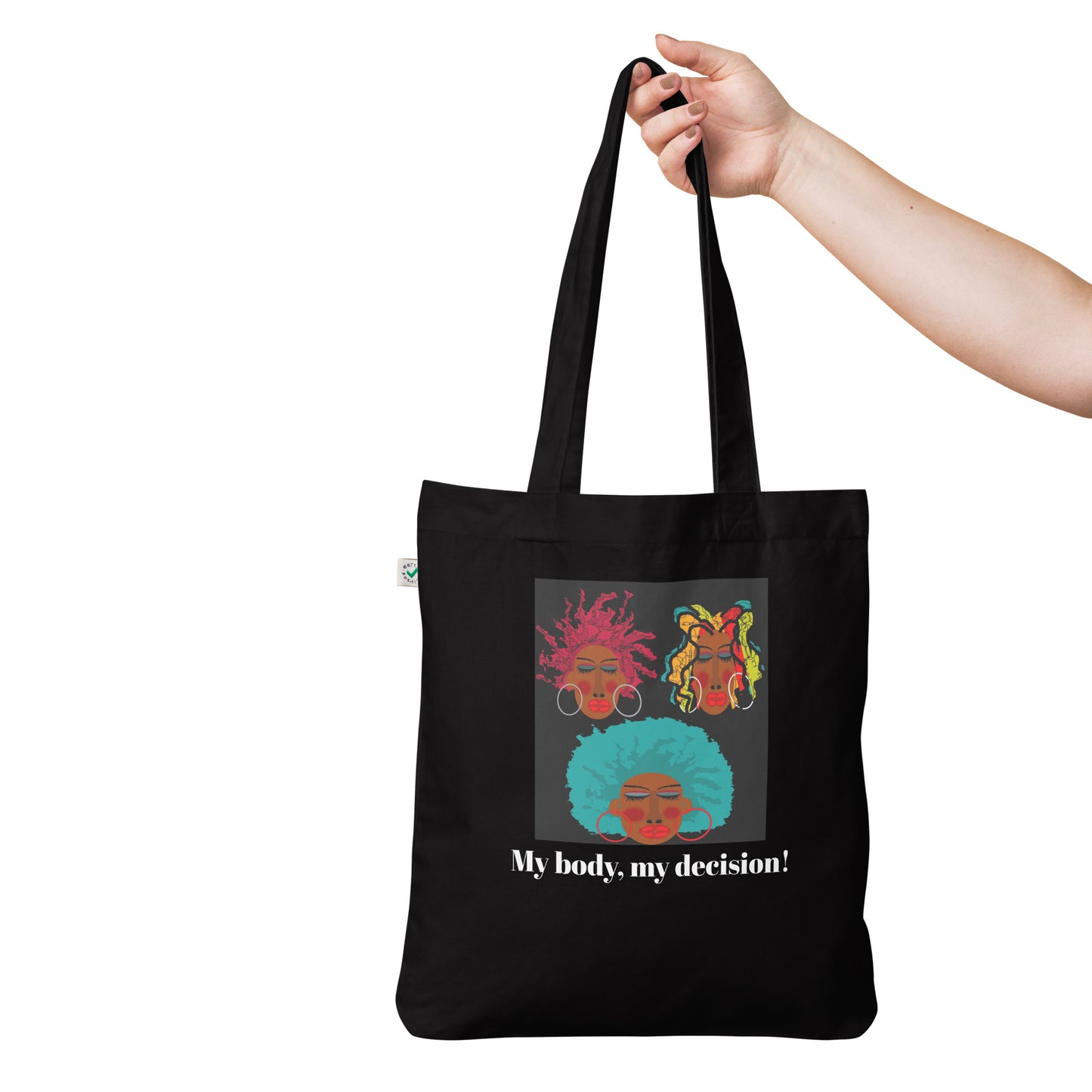 Organic fashion tote bag (mbmd1)