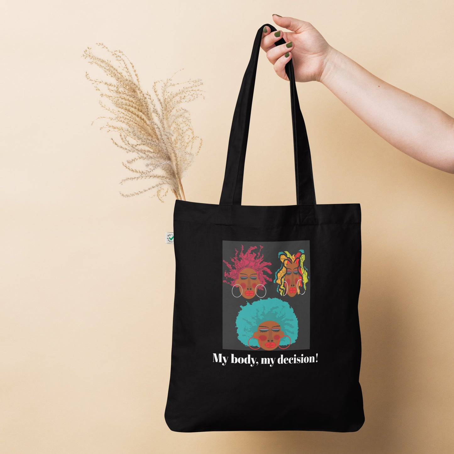 Organic fashion tote bag (mbmd1)