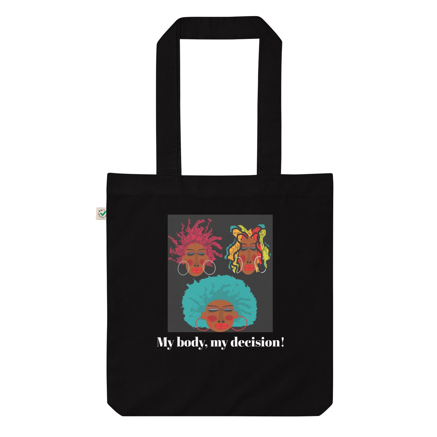 Organic fashion tote bag (mbmd1)