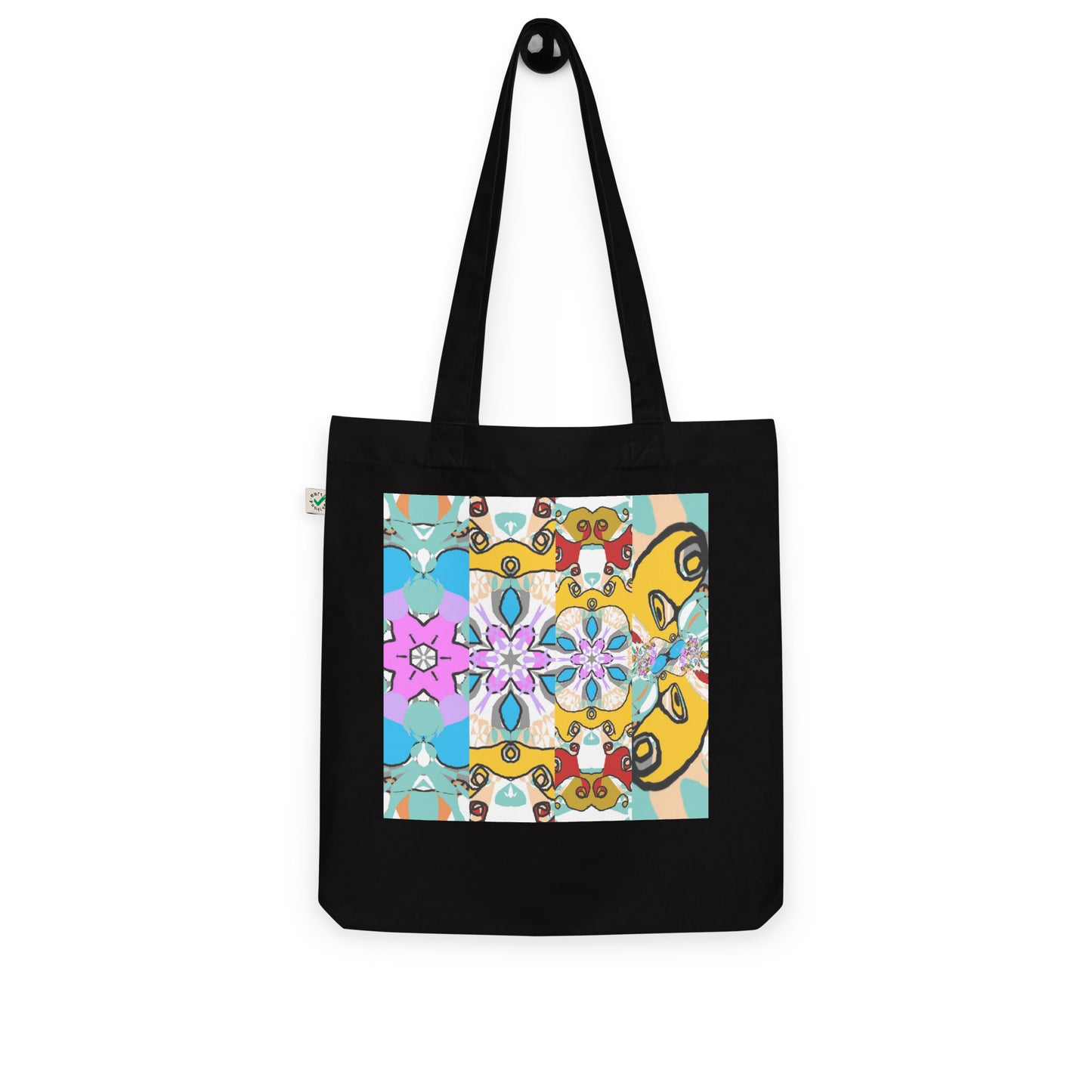 Organic fashion tote bag