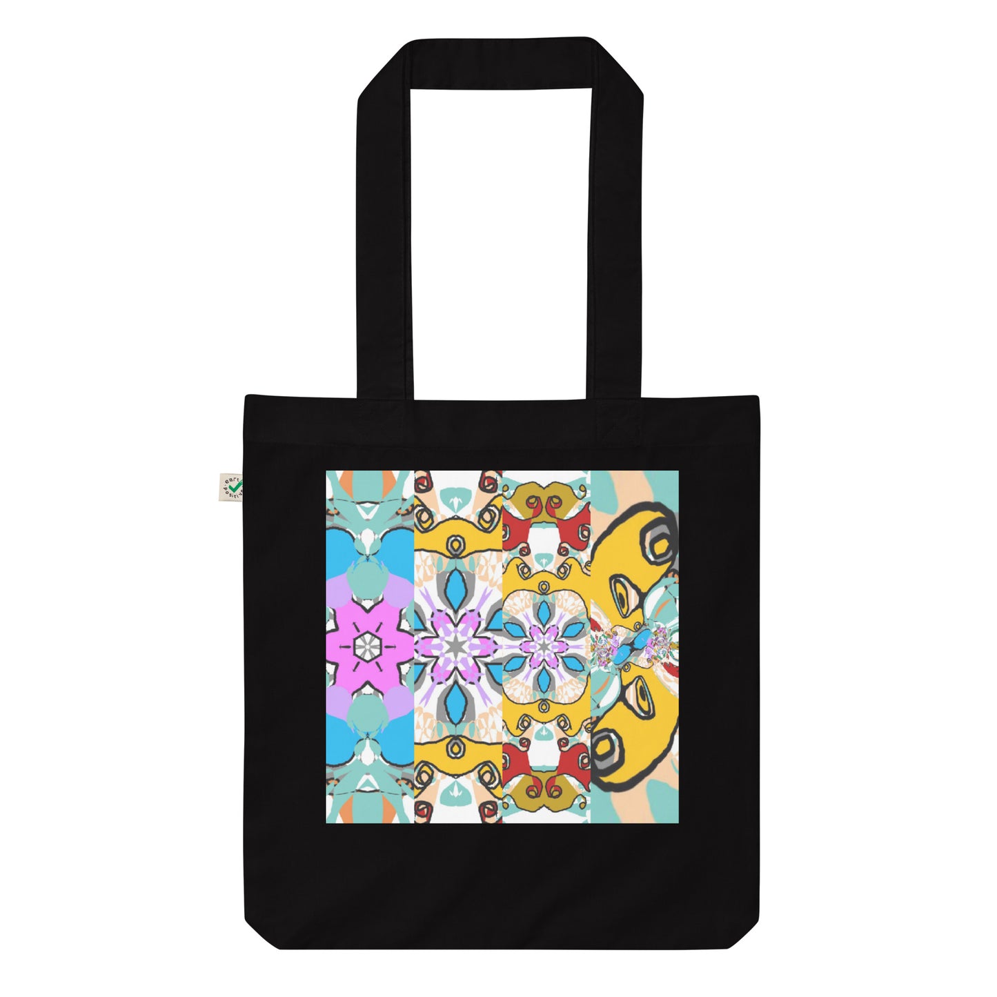 Organic fashion tote bag