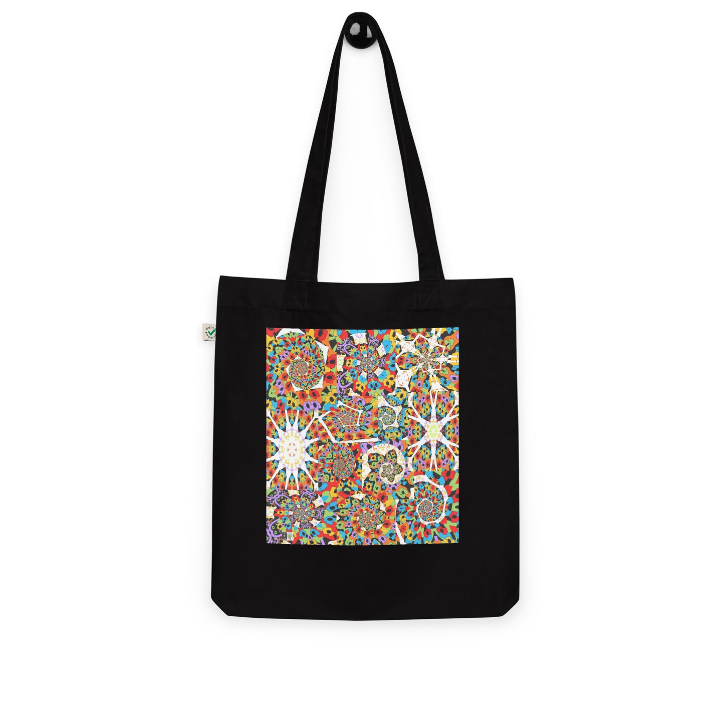 Organic fashion tote bag