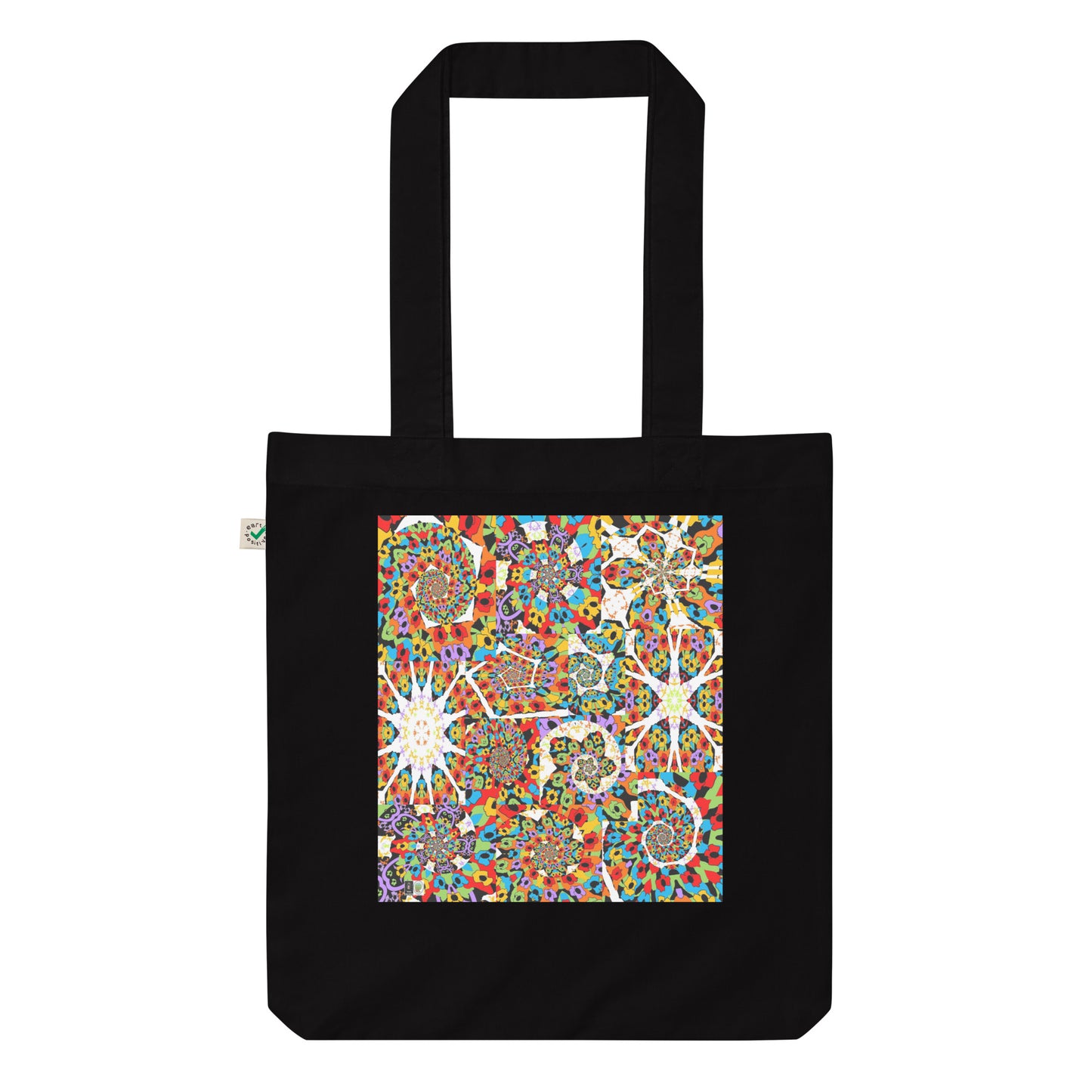 Organic fashion tote bag