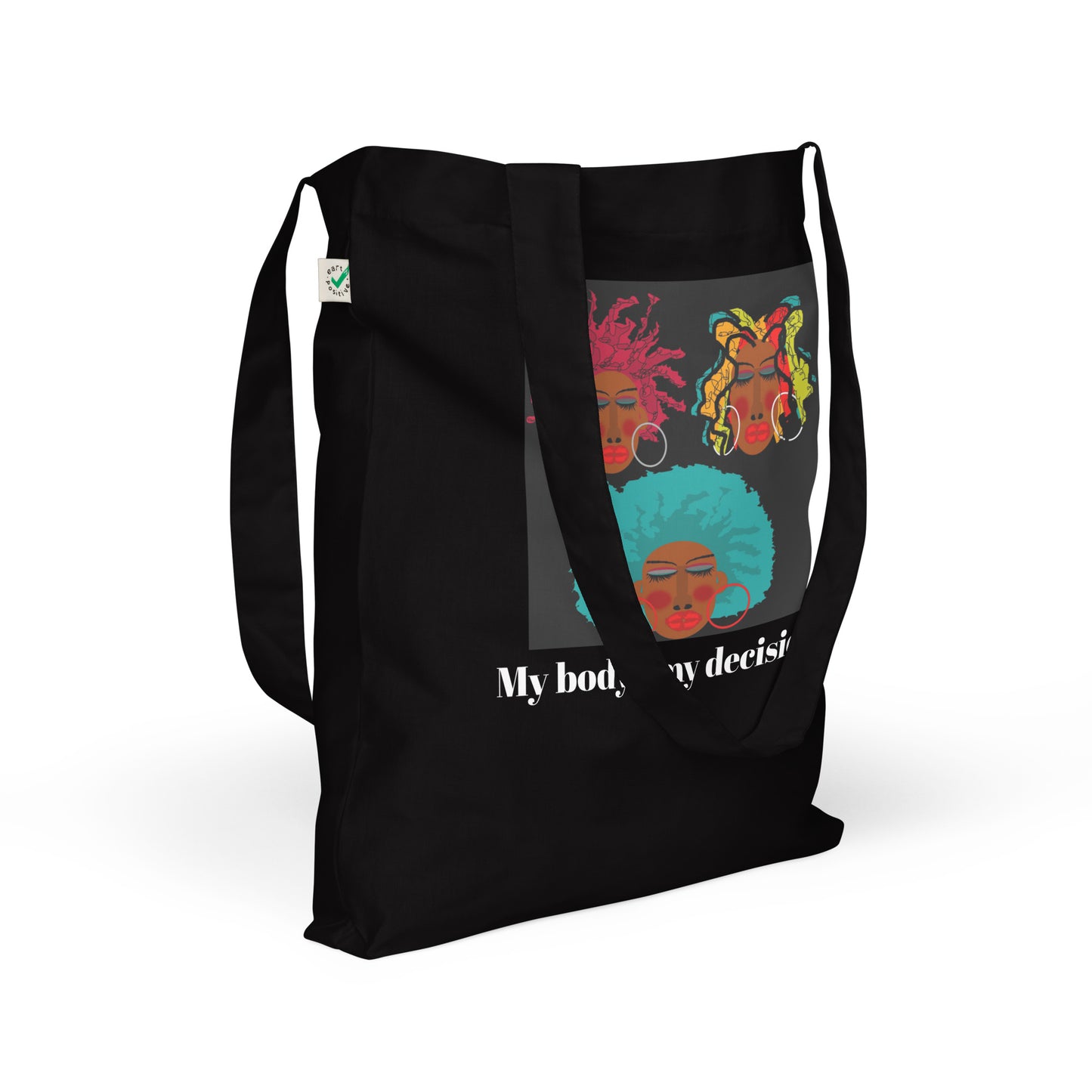 Organic fashion tote bag (mbmd1)