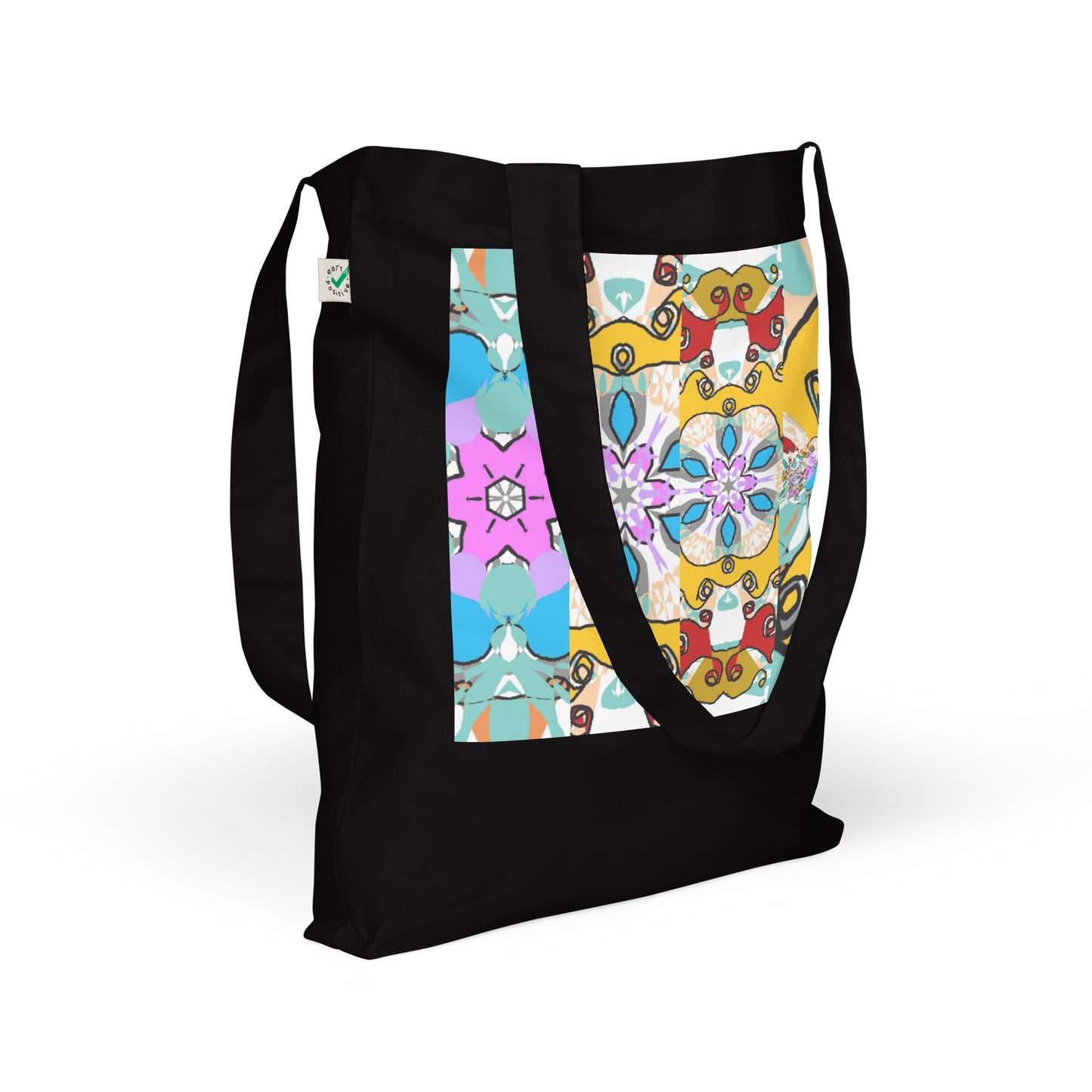 Organic fashion tote bag