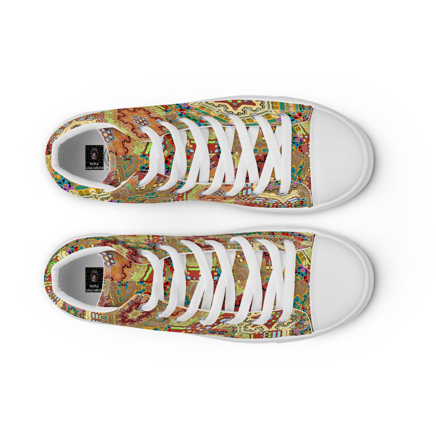 Women’s high top canvas shoes