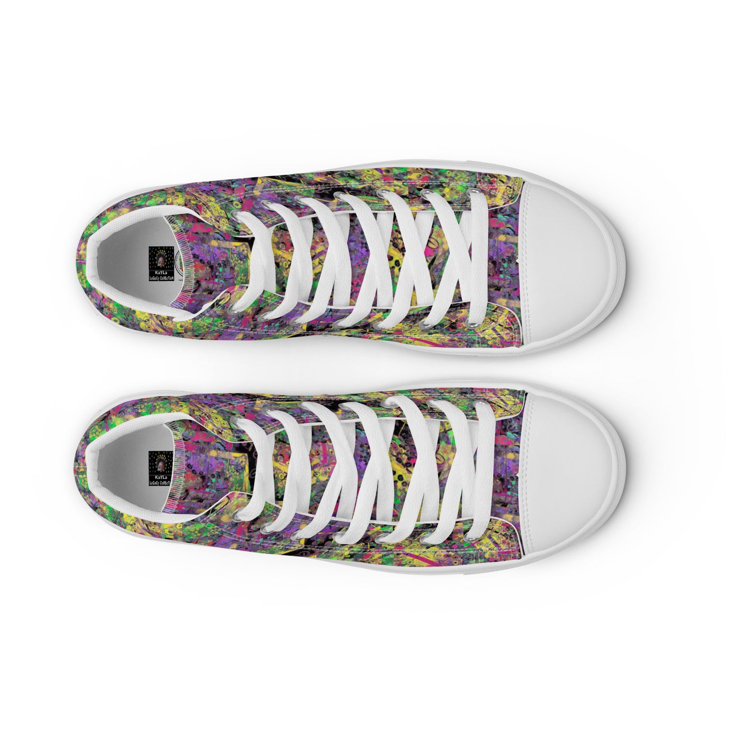 Women’s high top canvas shoes