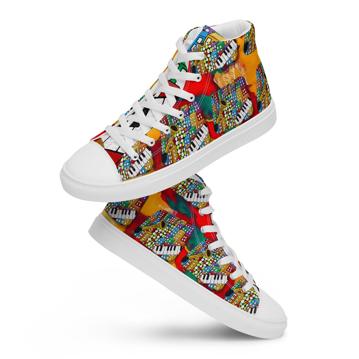 Sample Women’s high top canvas shoes