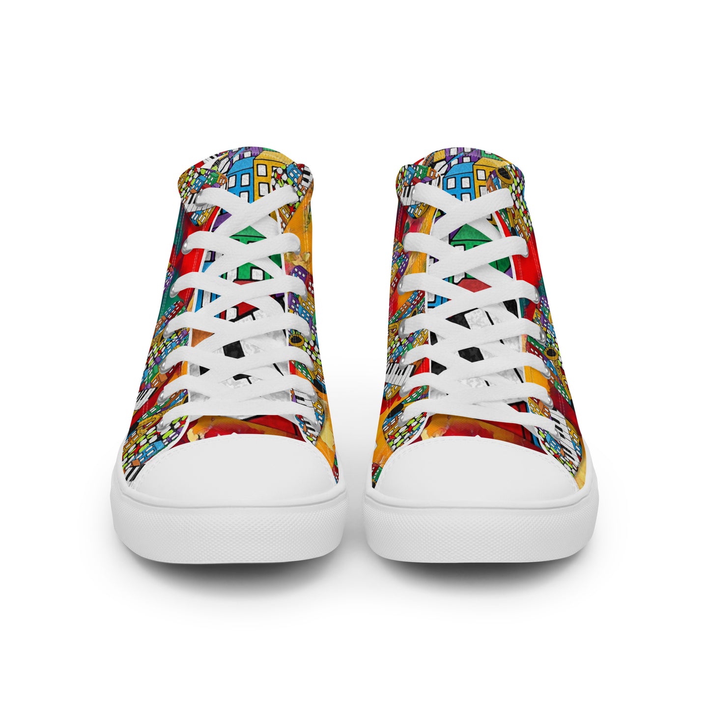 Sample Women’s high top canvas shoes