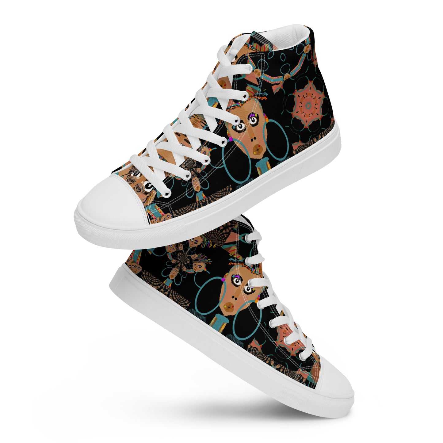 Women’s high top canvas shoesHBC