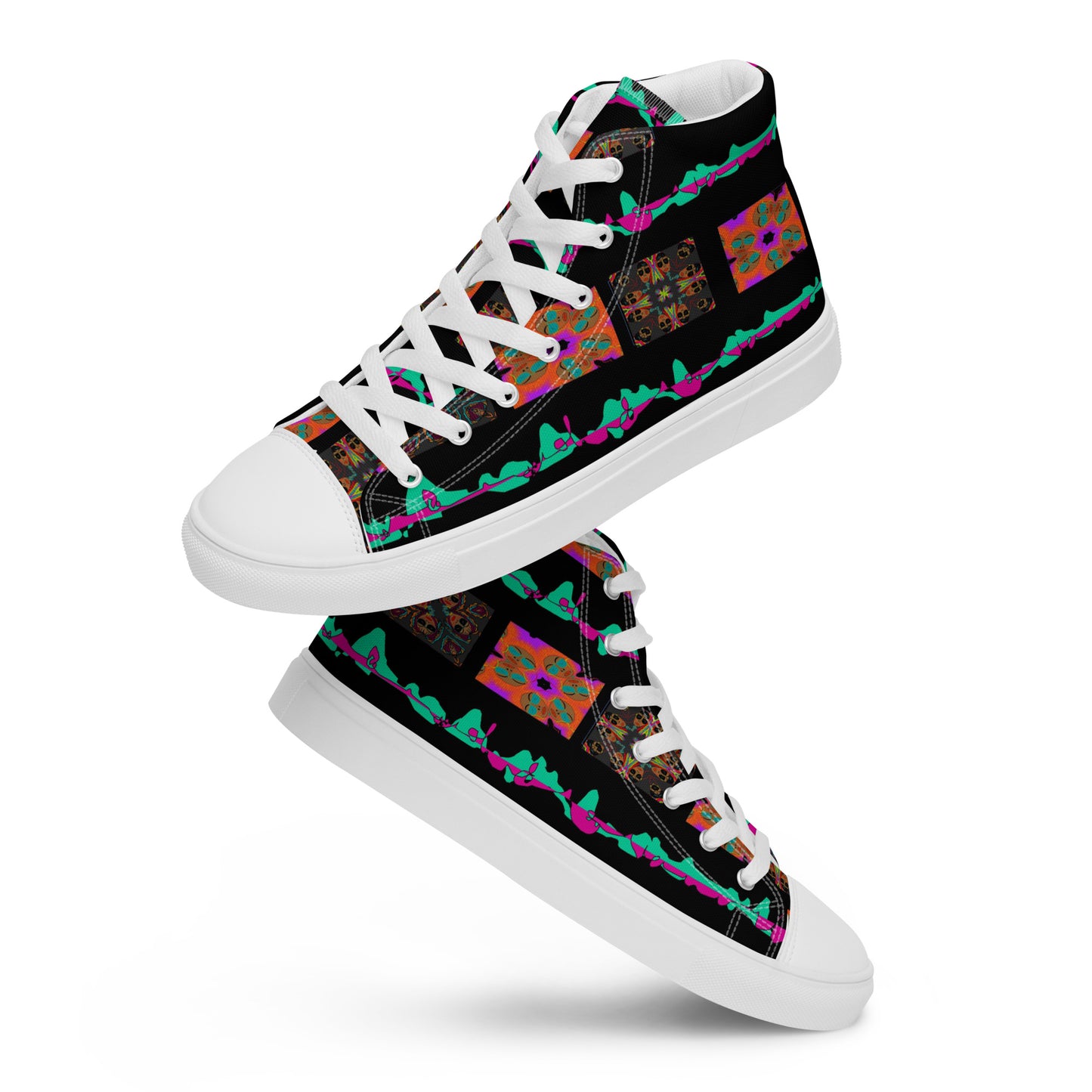 Women’s high top canvas shoes