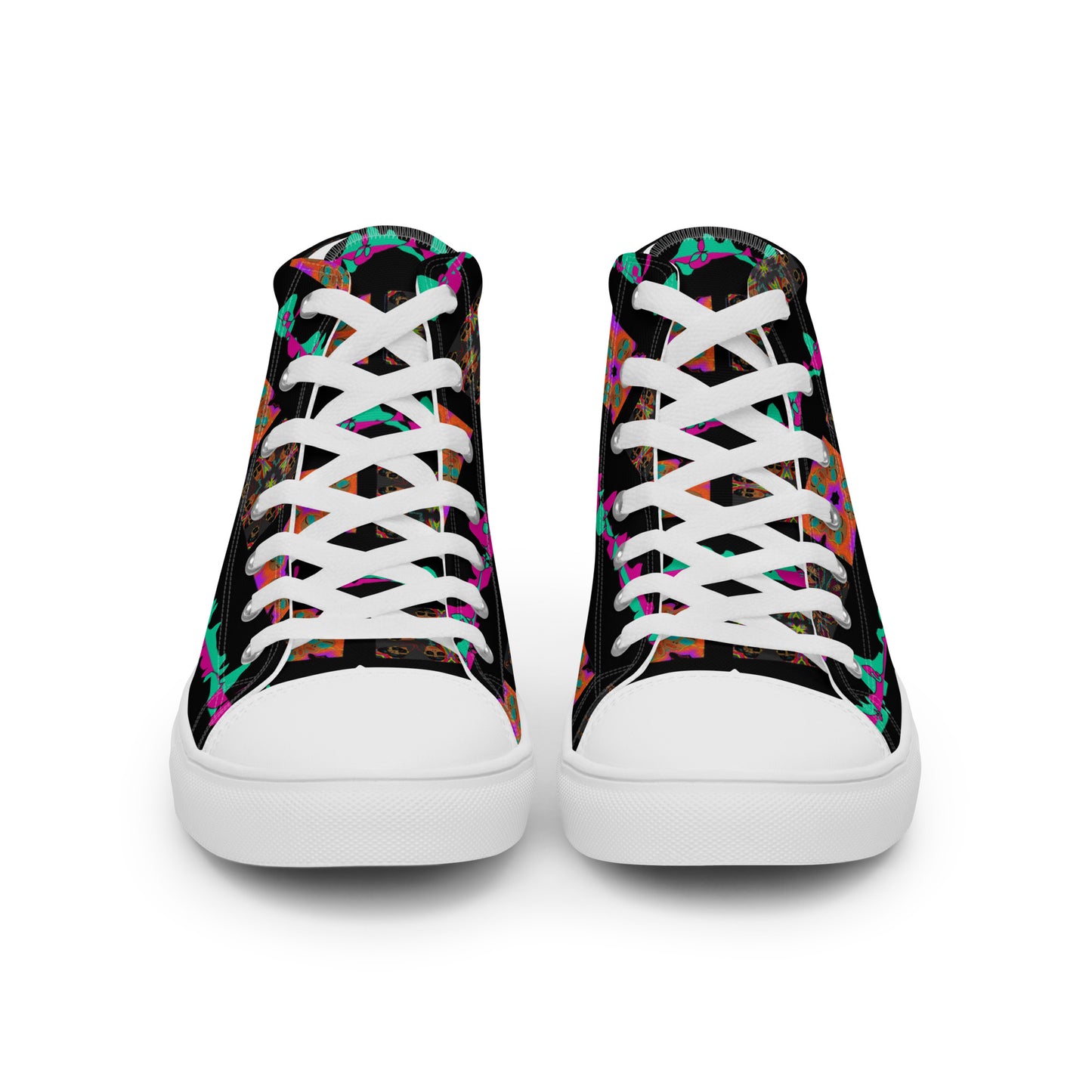 Women’s high top canvas shoes