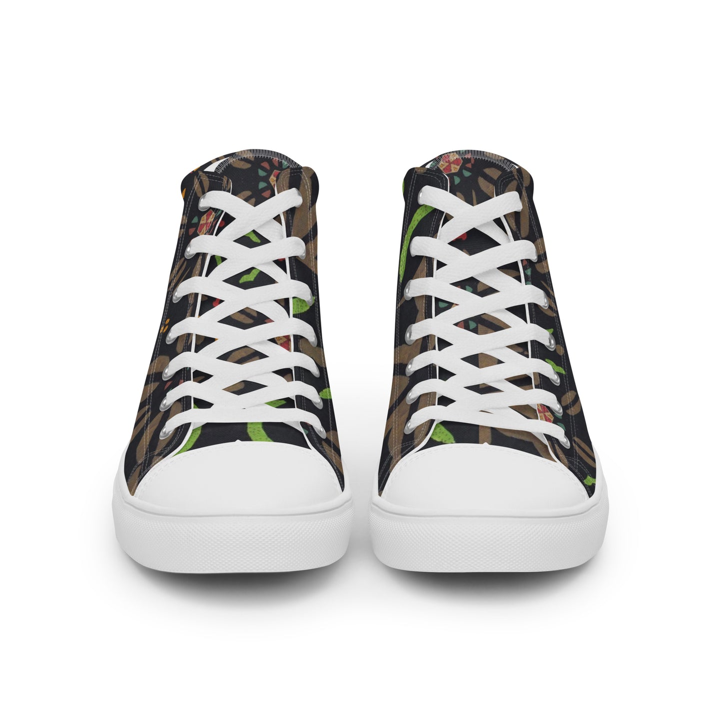 Women’s high top canvas shoes