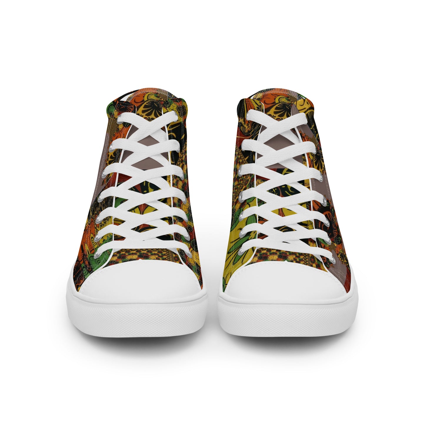 Women’s high top canvas shoes