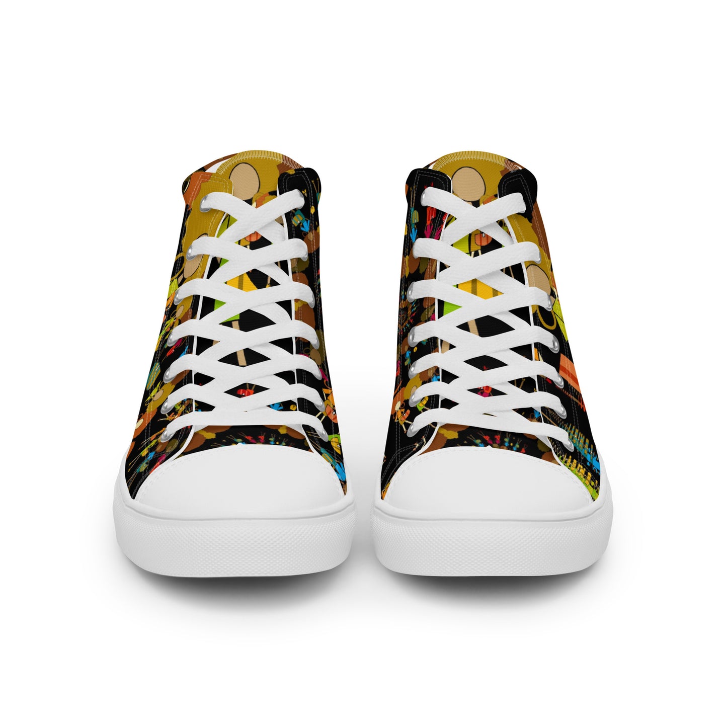 Women’s high top canvas shoes