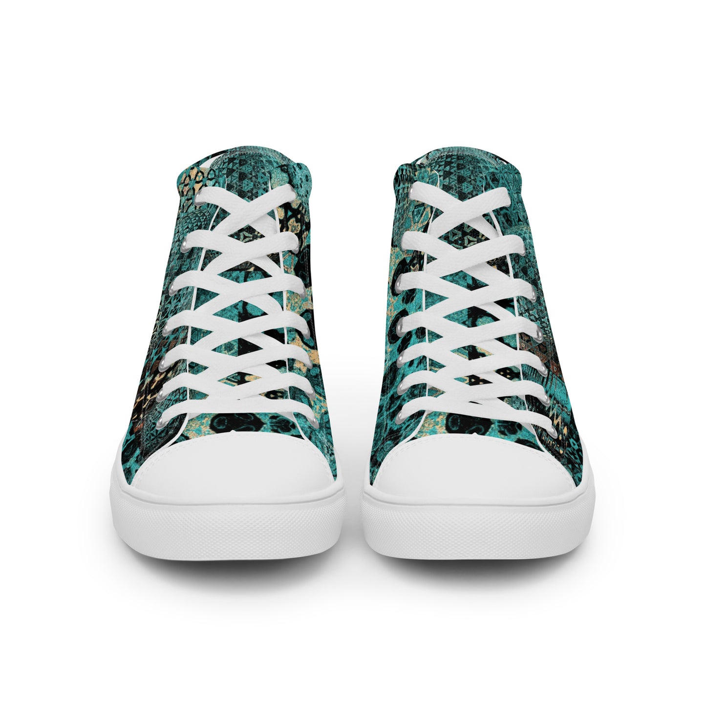 Women’s high top canvas shoes