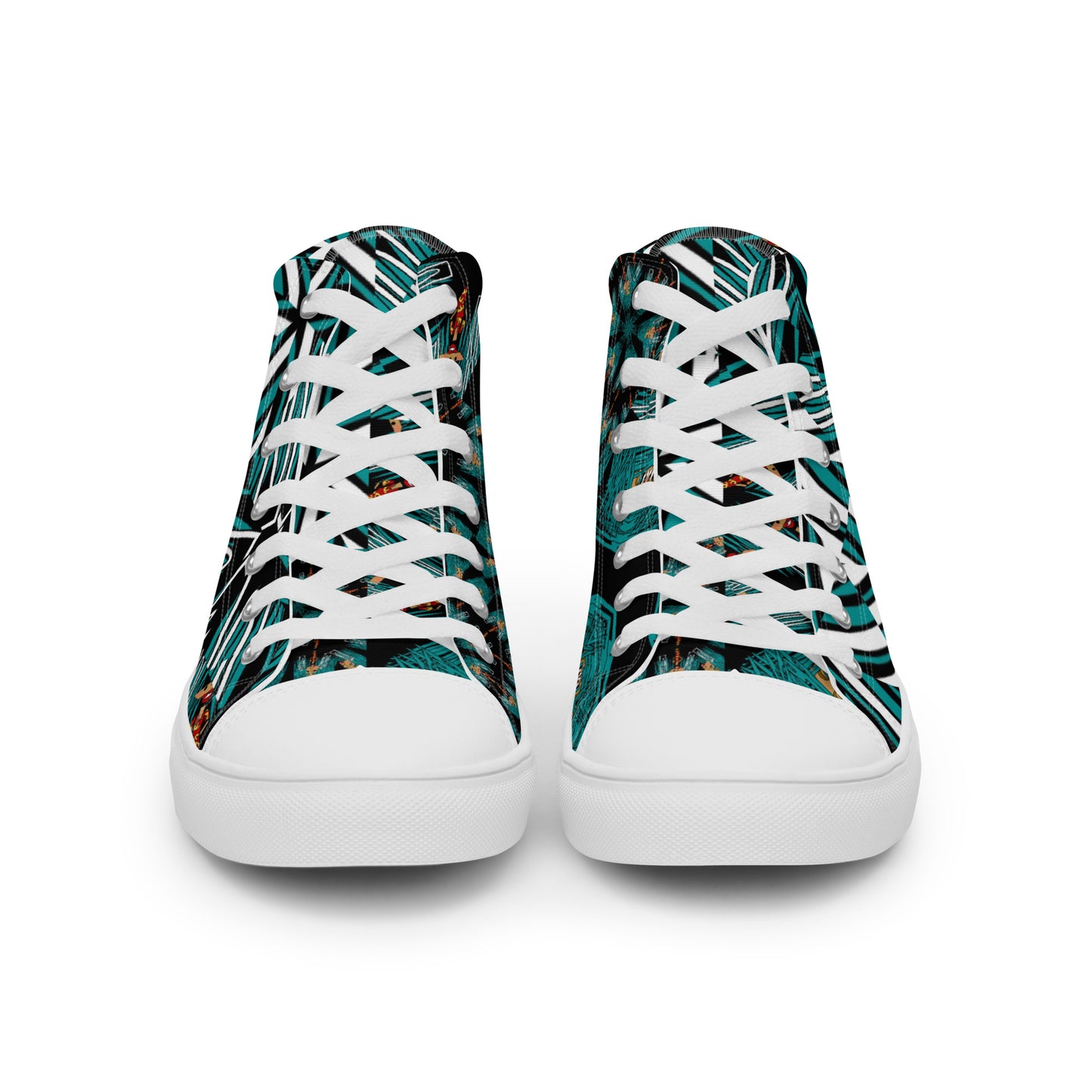 Women’s high top canvas shoes