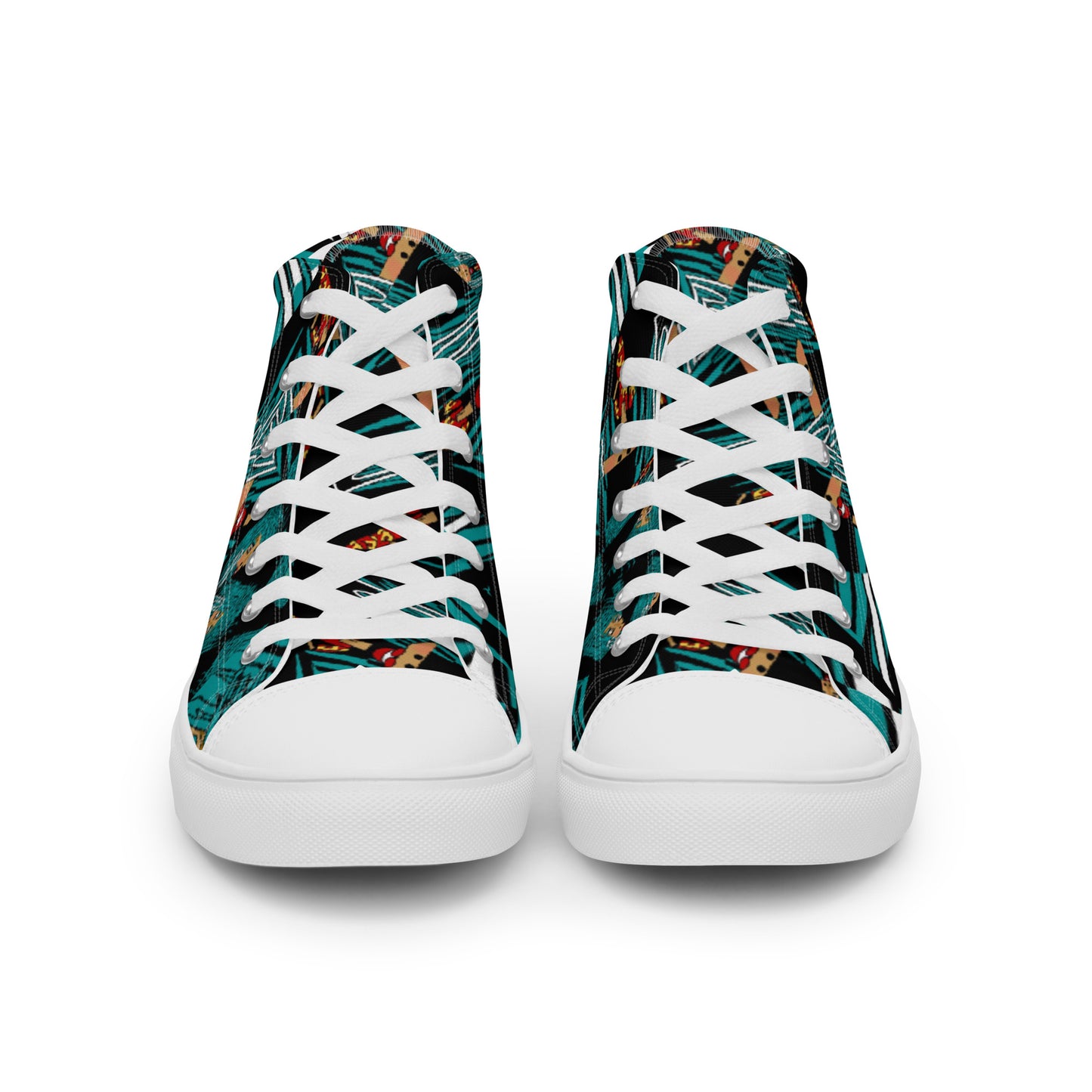 Women’s high top canvas shoes