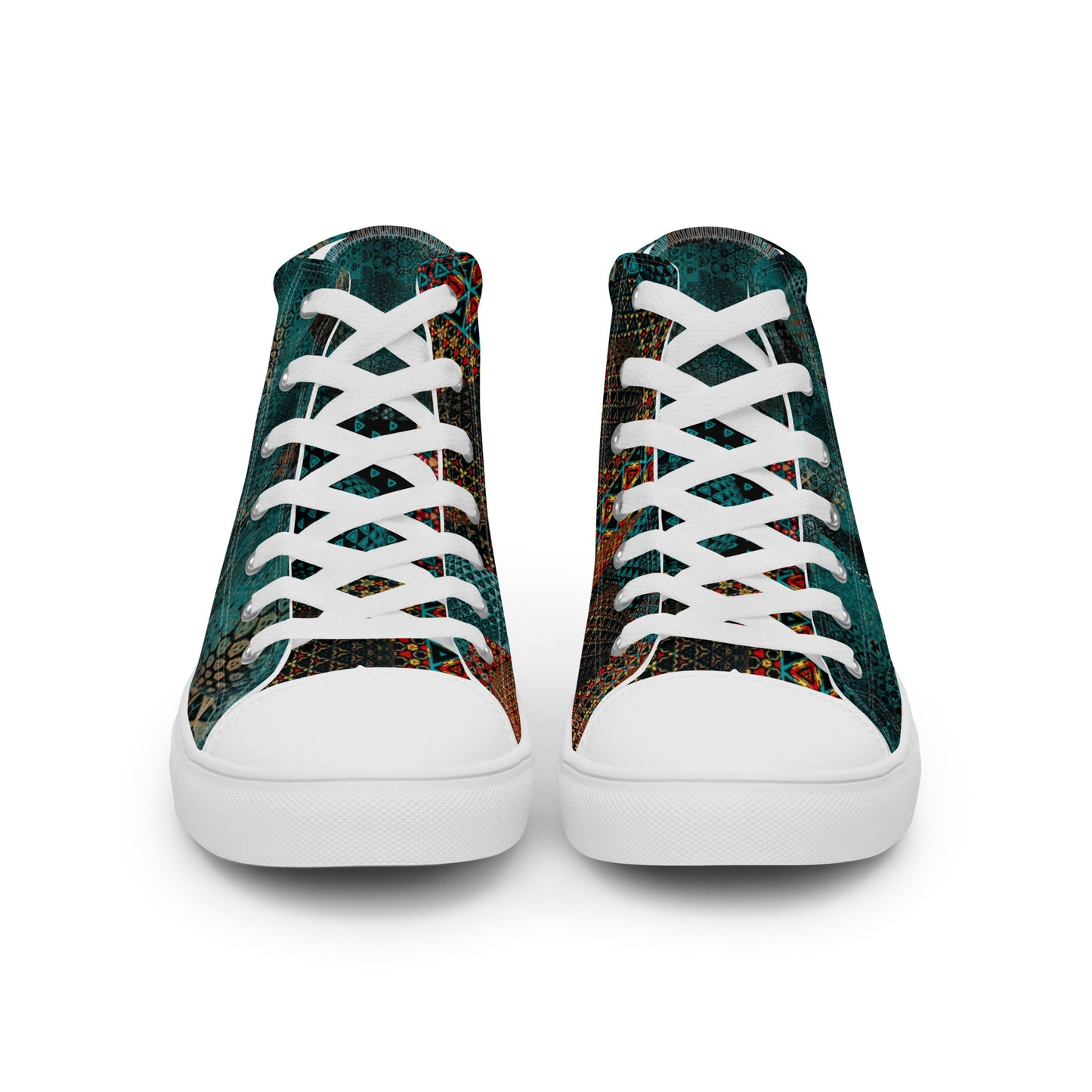 Women’s high top canvas shoes